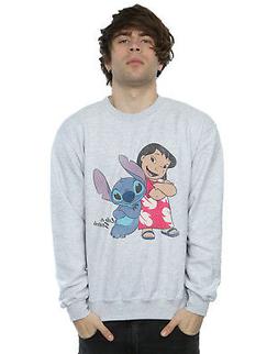 Disney Uomo Lilo & Stitch Classic Lilo & Stitch Felpa