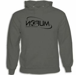 Uomo Mufon Felpa con Cappuccio UFO Spazio Nasa Alieni Recipr