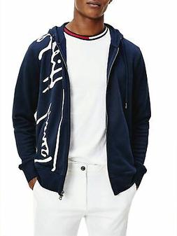 Tommy Hilfiger Uomo mw0mw14446 Blu-dw5 Con Zip Autunno/Inver