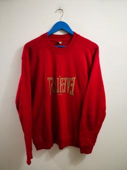 EVERLAST USA BOXE FELPA UOMO TG.L MAN TRACK SWEATSHIRT CASUA