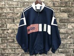 USA Usato Vestiti adidas Jersey Punta Logo 80S Vintage Blu B