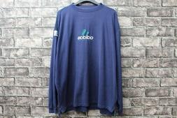 USA Usato Vestiti adidas Sudare da Ginnastica Pullover Logo 