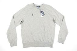 Psycho Bunny V Stitch Grigio Collo Girocollo Felpa 6 Grande 