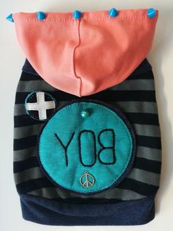 vestito abbigliamento cane cani cappottino design felpa "BOY