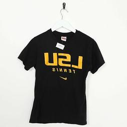 Vintage da Bambino 90s Nike Squadra Lsu Tennis Grande Logo T