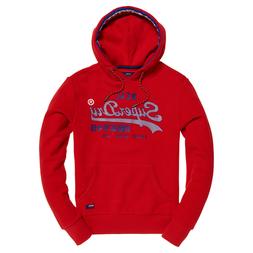 Superdry Vintage Logo Racer Hood Felpa con Cappuccio Sweatsh