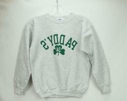 Vintage Champion Paddy's Irlandese Felpa Manica Lunga Giroco