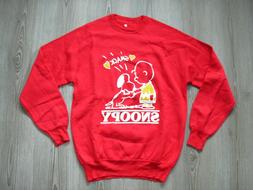 Vintage SNOOPY Sweatshirt felpa originale anni 80 TG 42/44 R