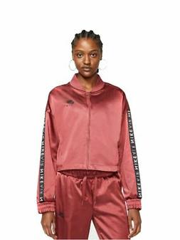 NIKE W NSW AIR TRK JACKET SATIN FELPA DONNA IN TESSUTO SATIN