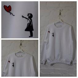 Actual Fact " W " Pallone X Banksy Street Art Bianco Girocol