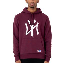 New Era York Ny Yankees MLB Squadra Logo Pullover Felpa con 