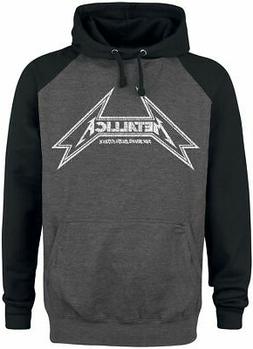 Metallica Young Metal Uomo Felpa con cappuccio grigio screzi